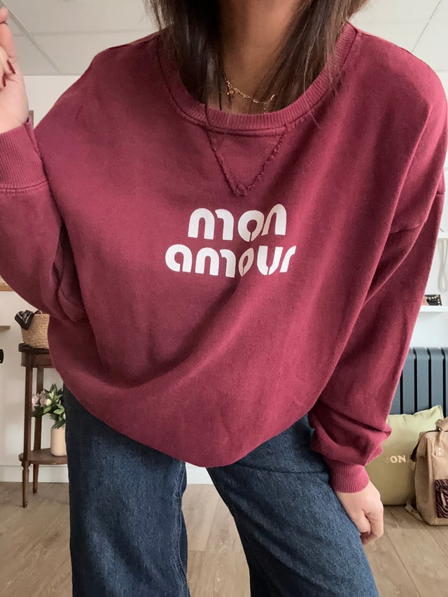 MK Shop Limited Sweats Surdimensionnés à Col Ras Du Cou Pour